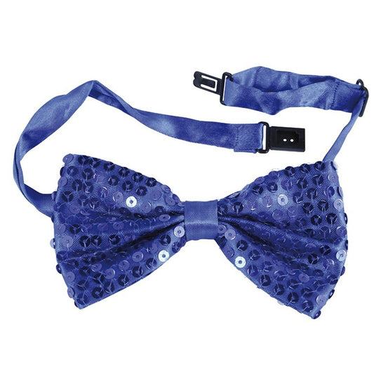 Papillon Blu con paillettes