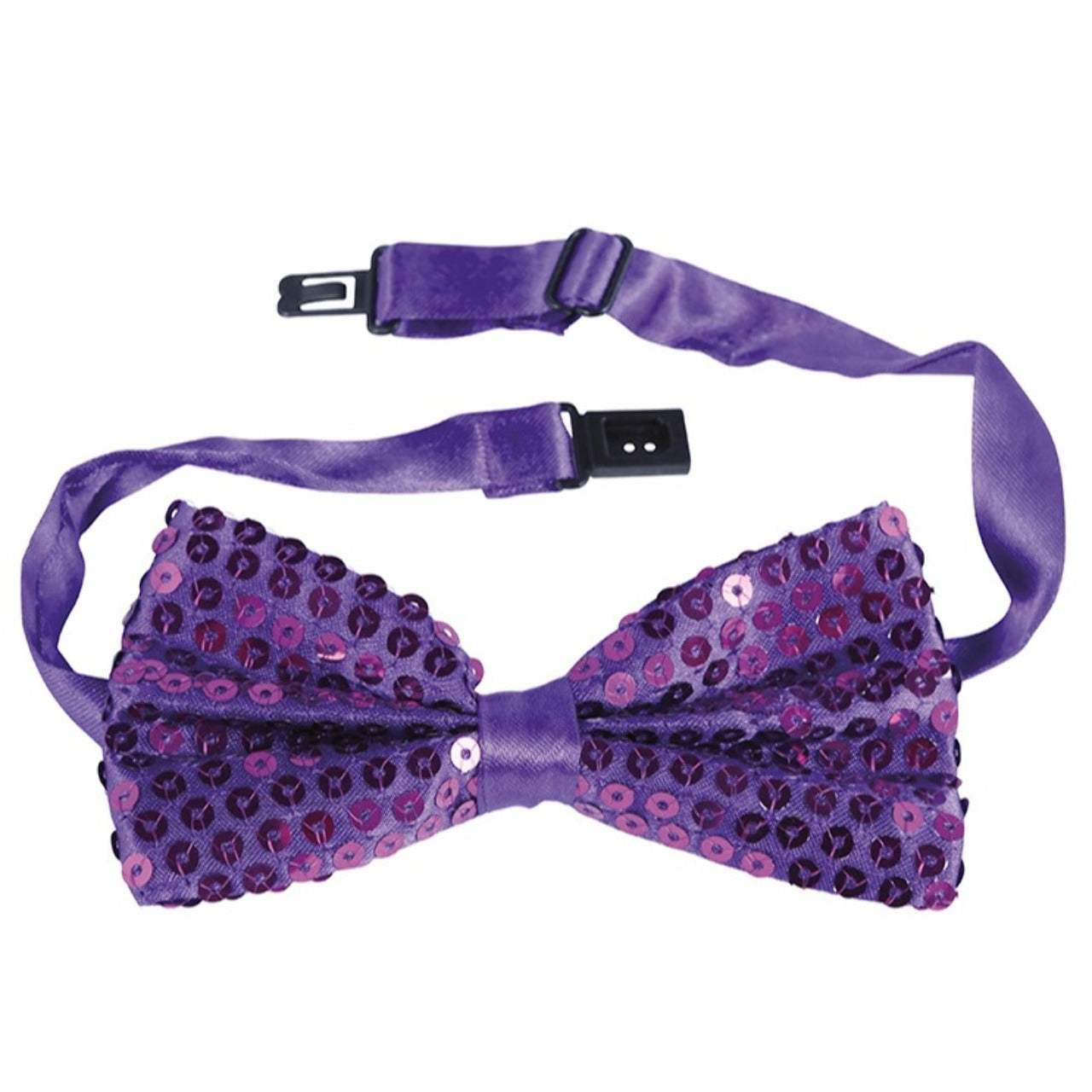 Papillon Viola con paillettes