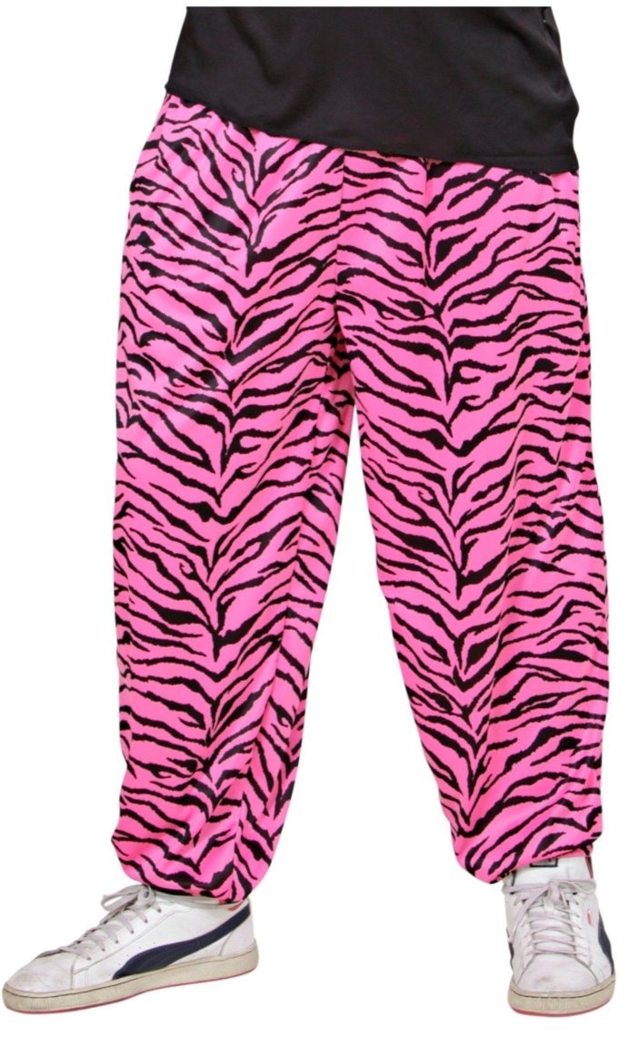 Pantaloni anni '80 rosa da uomo