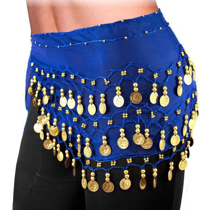 Fascia da Zingara Monete Blu