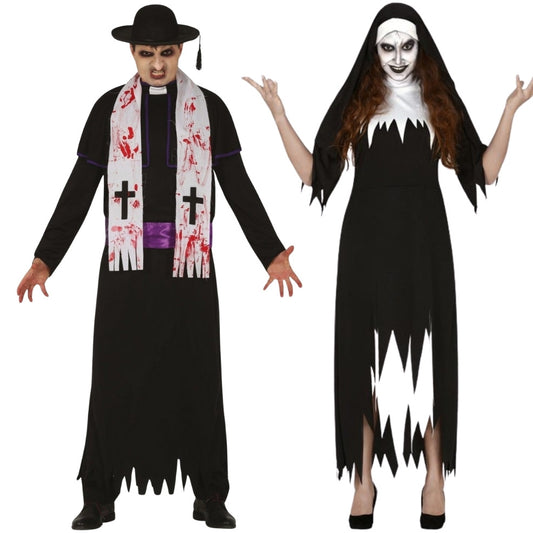 Costumi di coppia da Zombie Religiosi