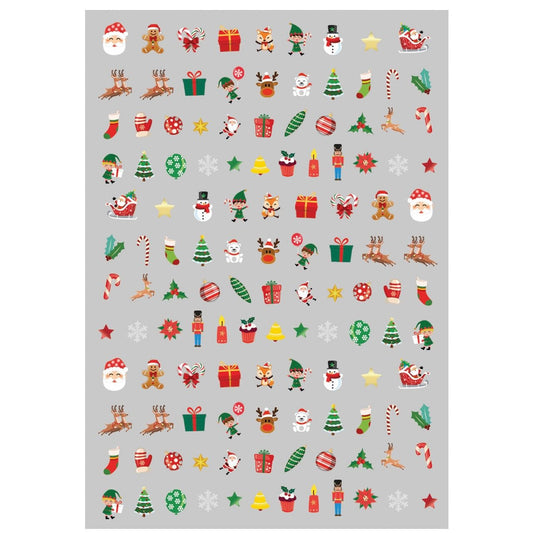 Adesivi per Unghie di Natale