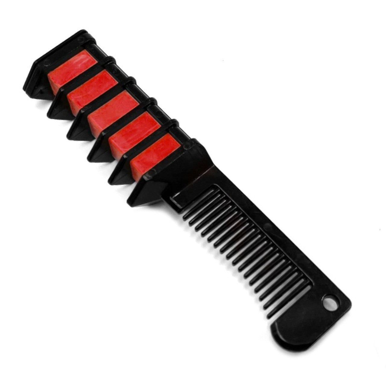 Pettine di gesso rosso per capelli