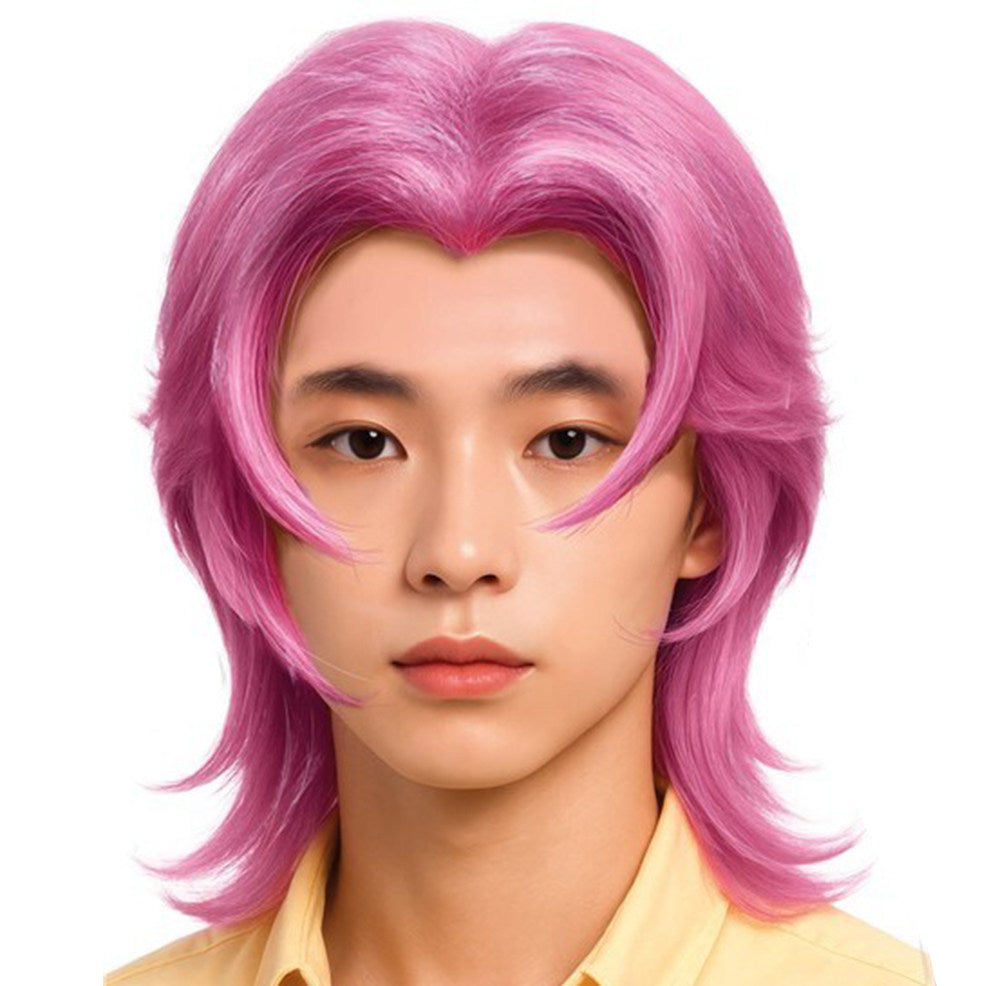 Parrucca Rosa K-Pop Romance