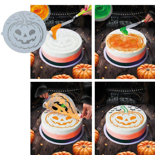 Stencil Zucca per Decorazione di Torte