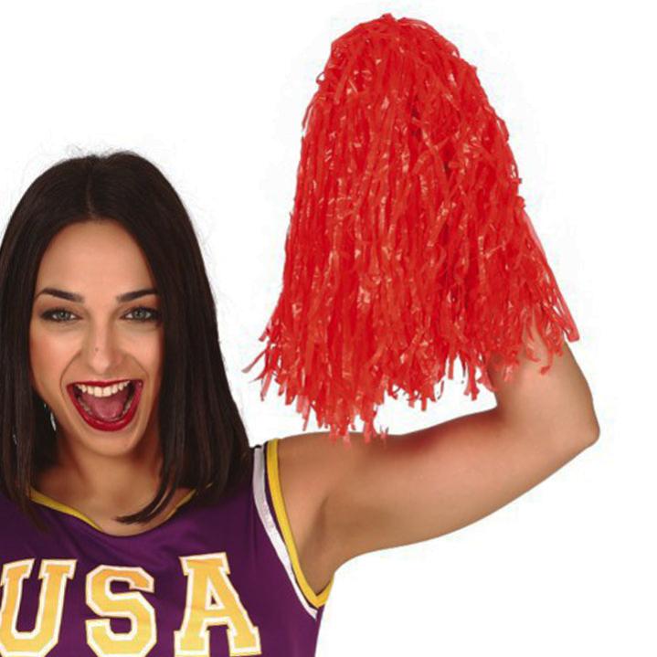 Pompon Rosso da 120 gr in Raffia