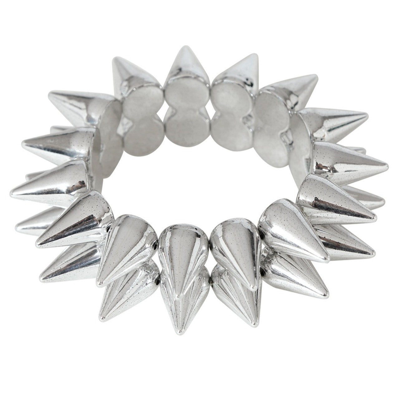 Bracciale punk con spuntoni