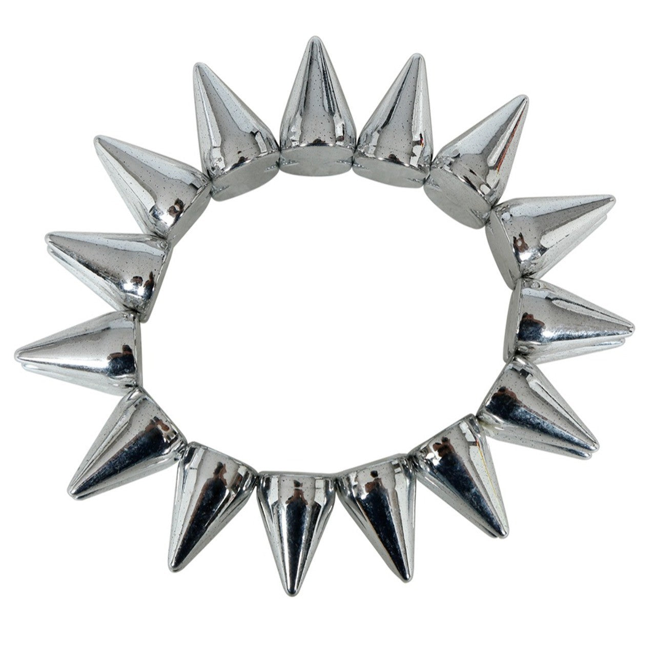 Bracciale punk con spuntoni