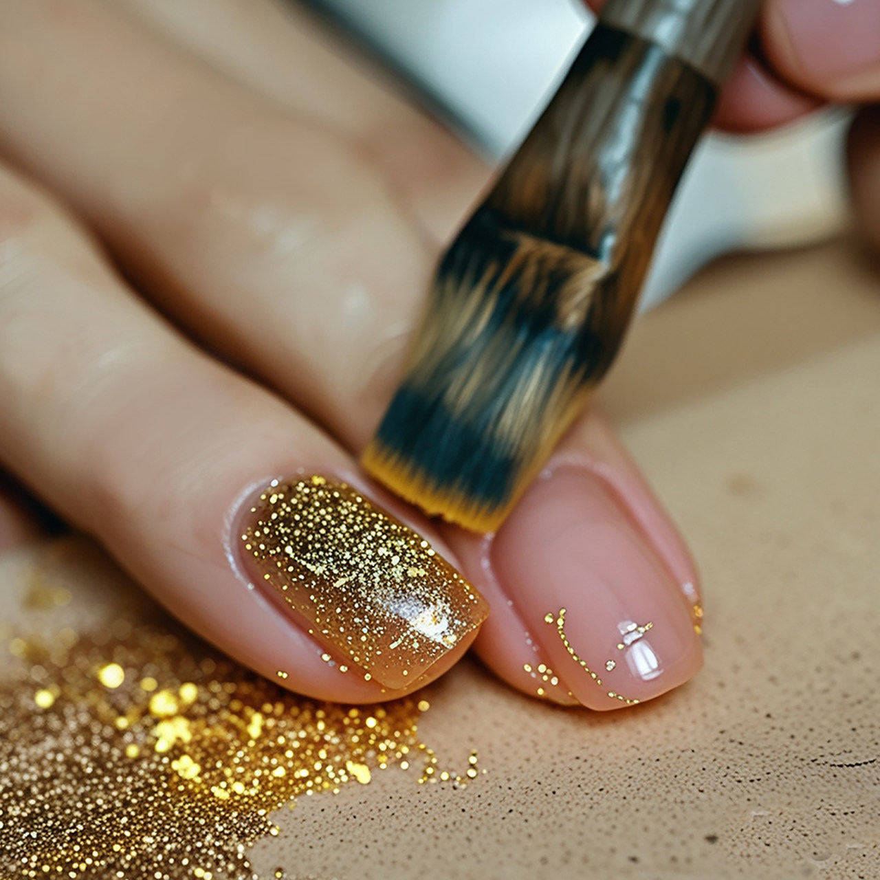 Glitter Biodegradabile Dorato