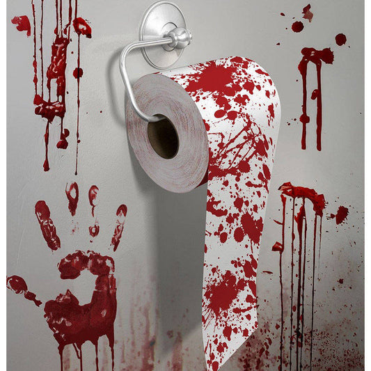 Rotolo di Carta Igienica Insanguinato