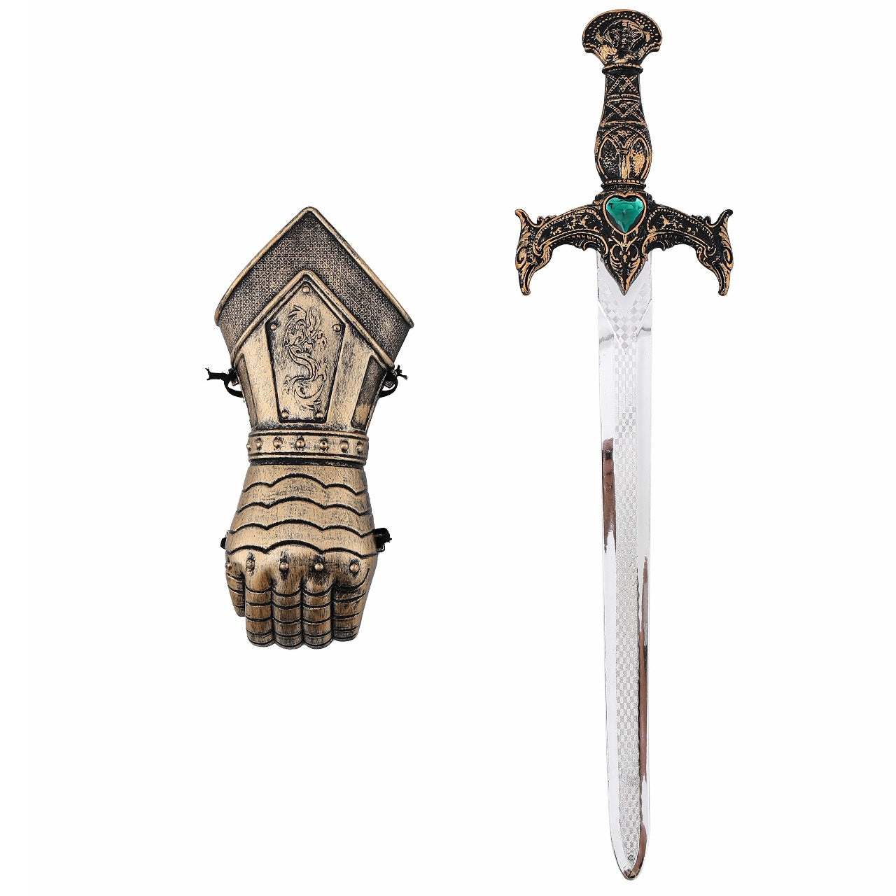 Set da Cavaliere Medievale con Guanto