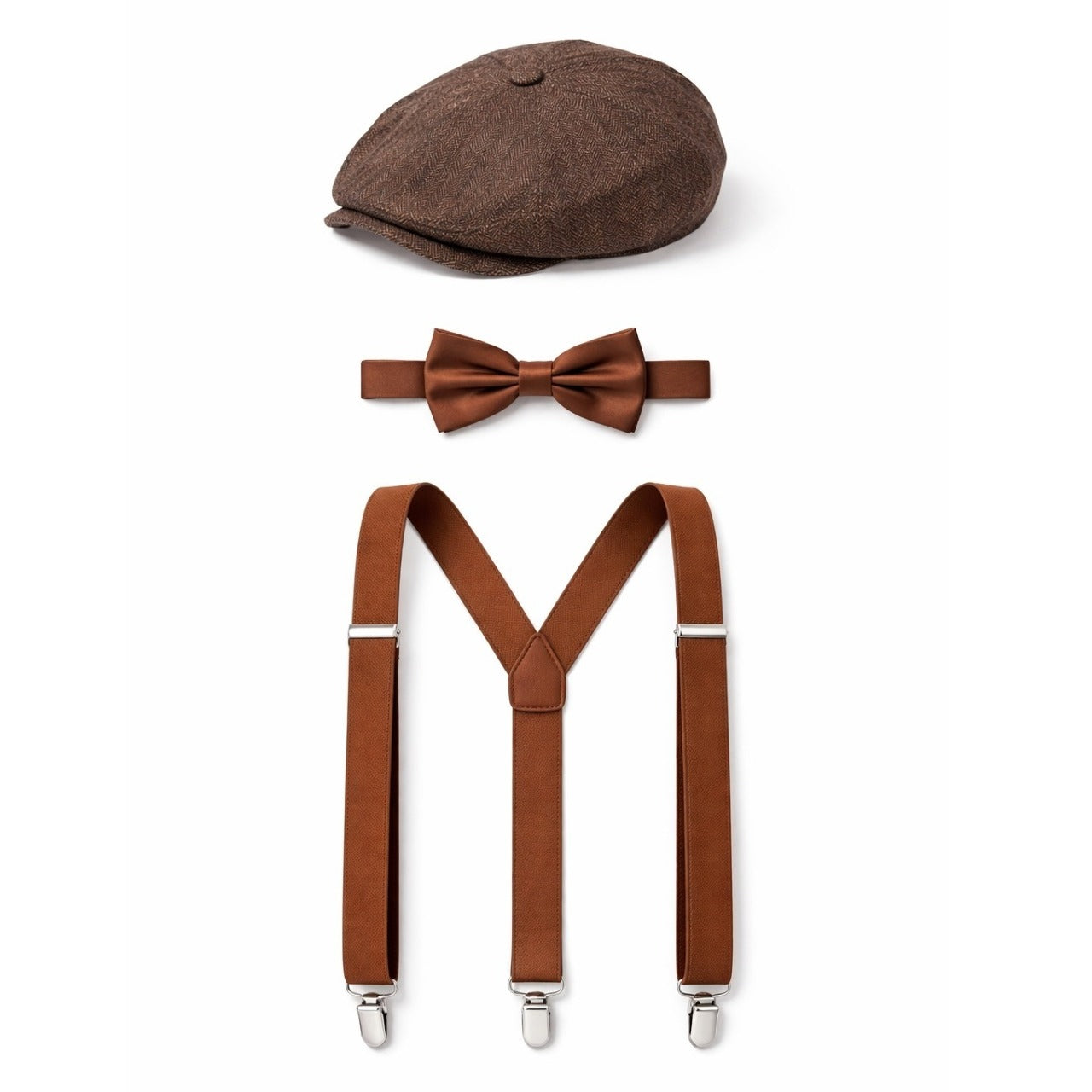 Set da Gangster Inglese Marrone Peaky