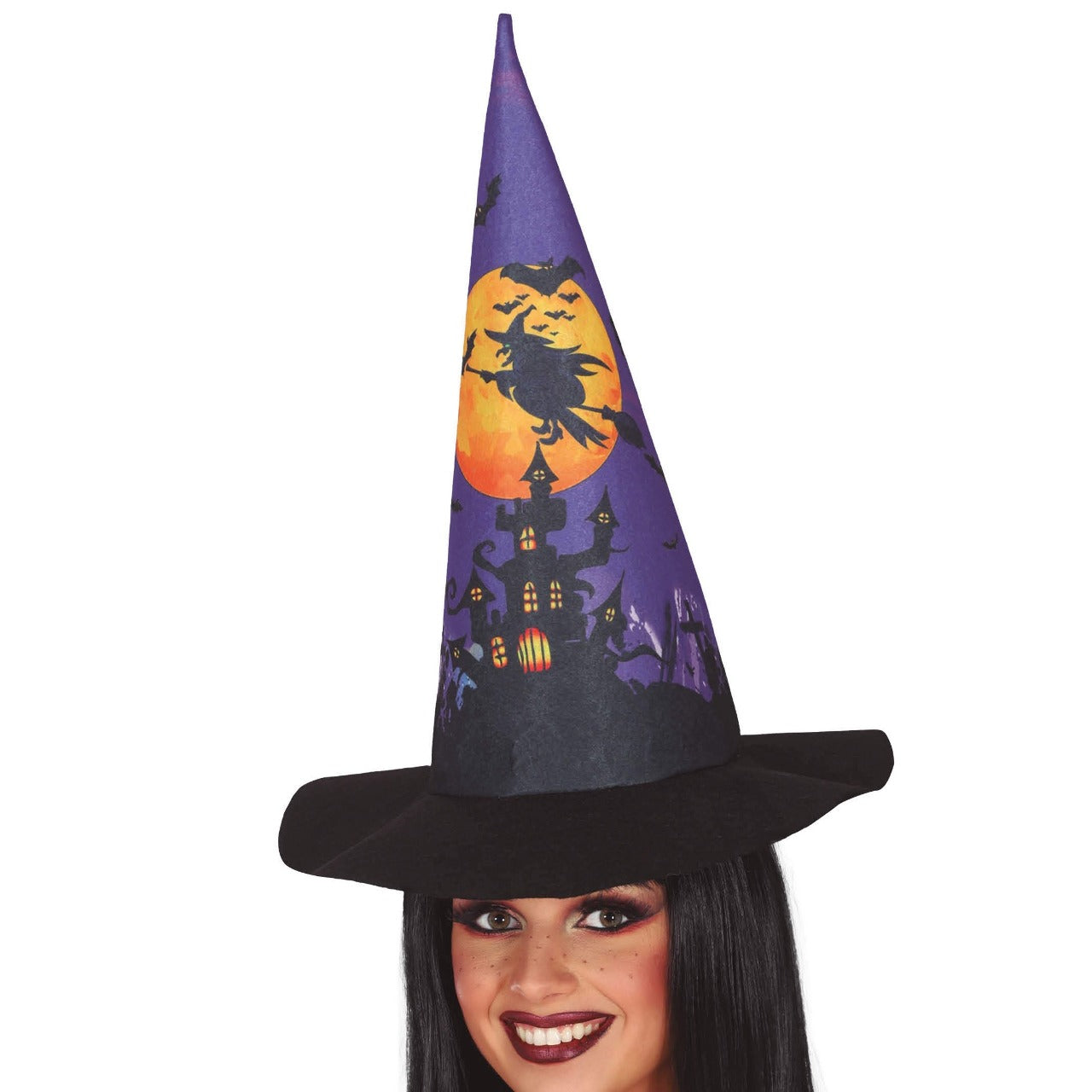 Cappello da strega blu