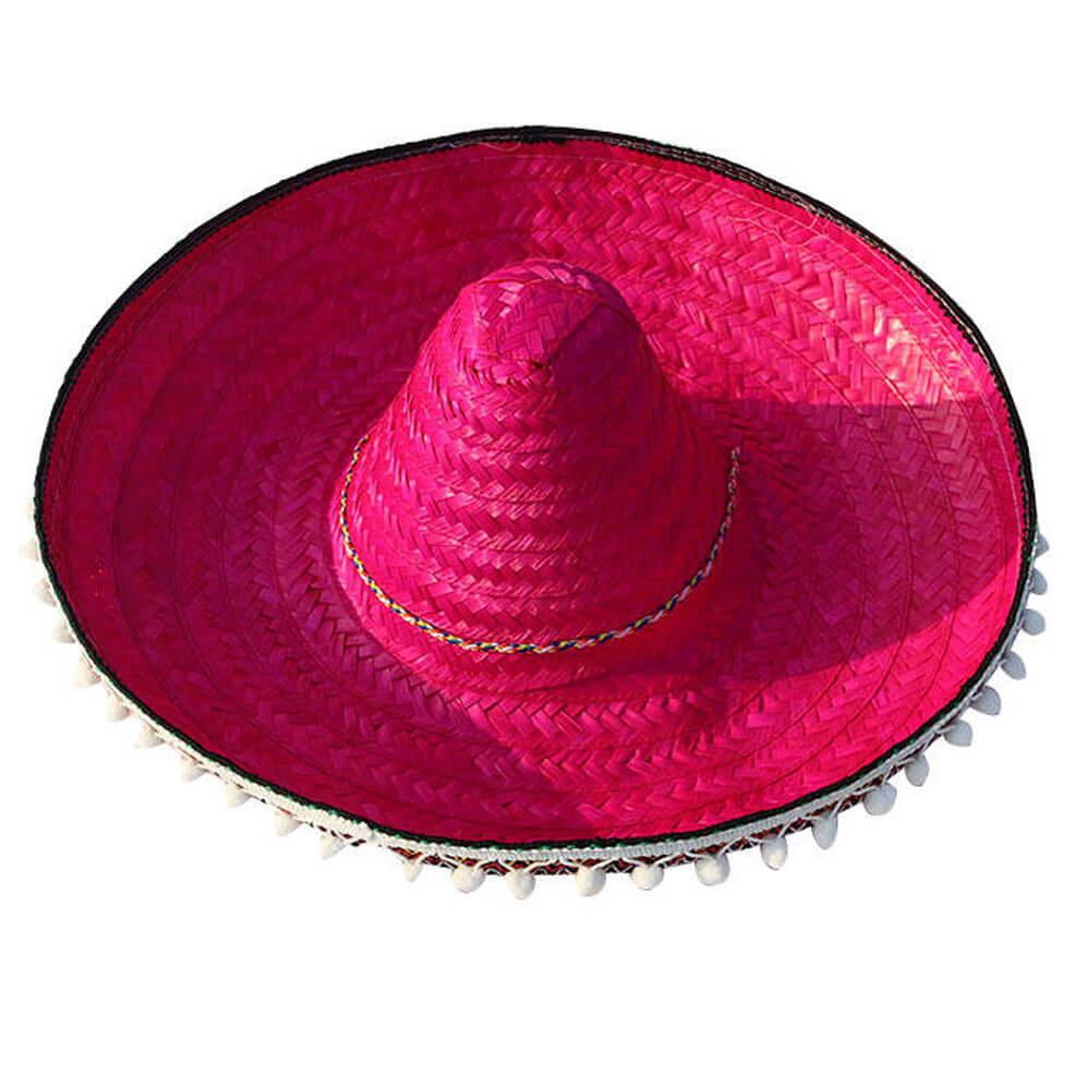 Cappello Messicano Rosso Grande Deluxe