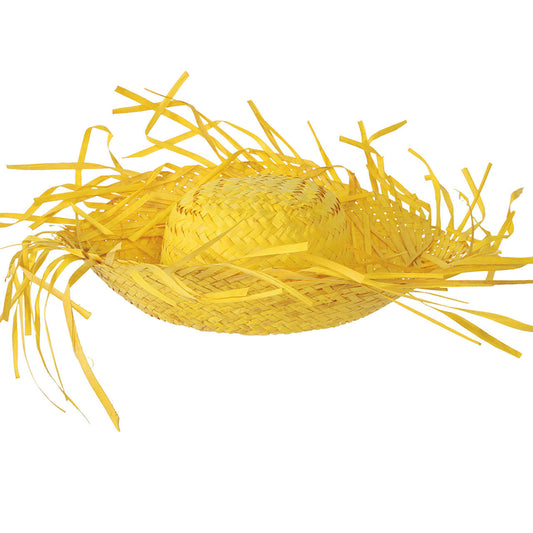Cappello di paglia giallo