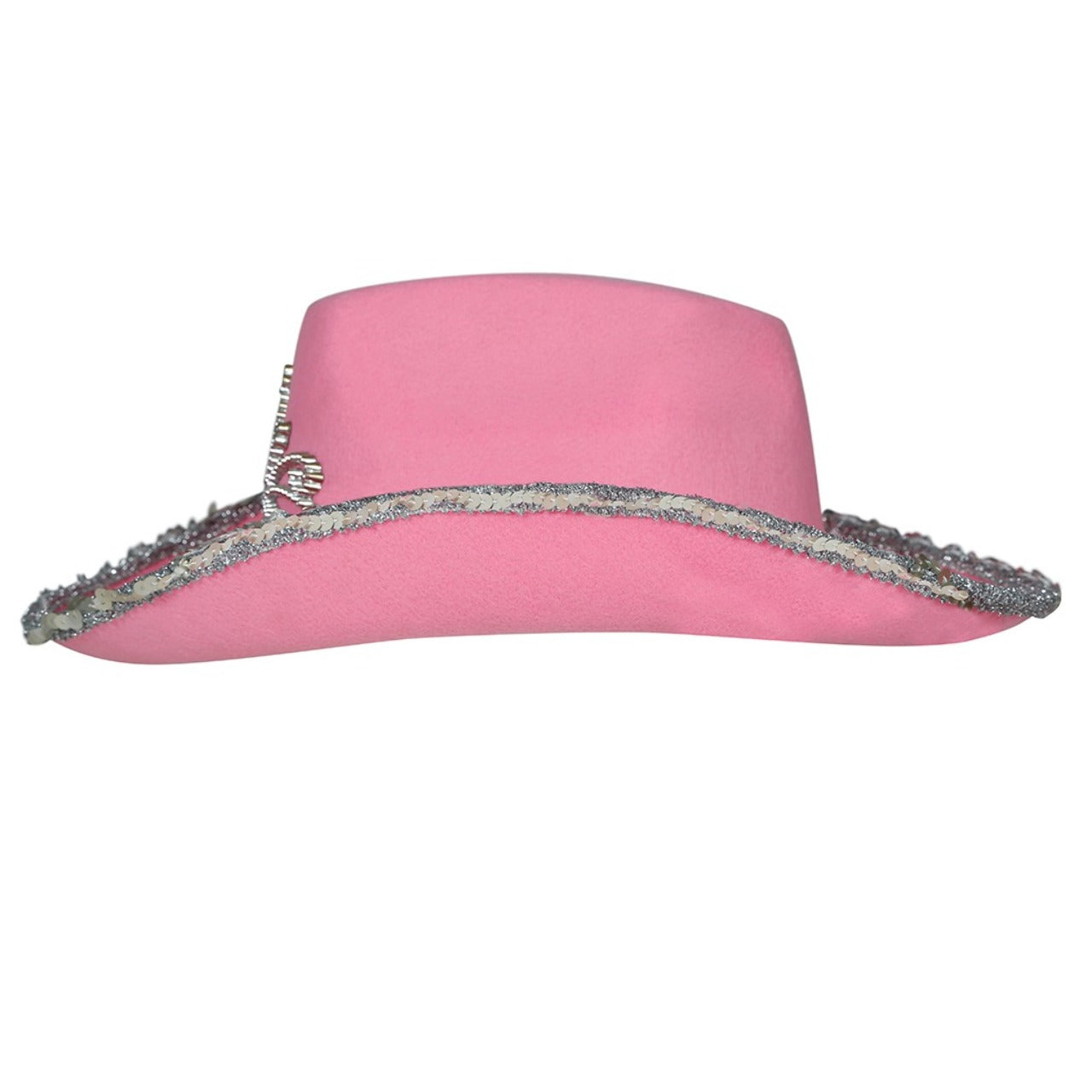 Cappello da Cowgirl rosa Corona per bambini