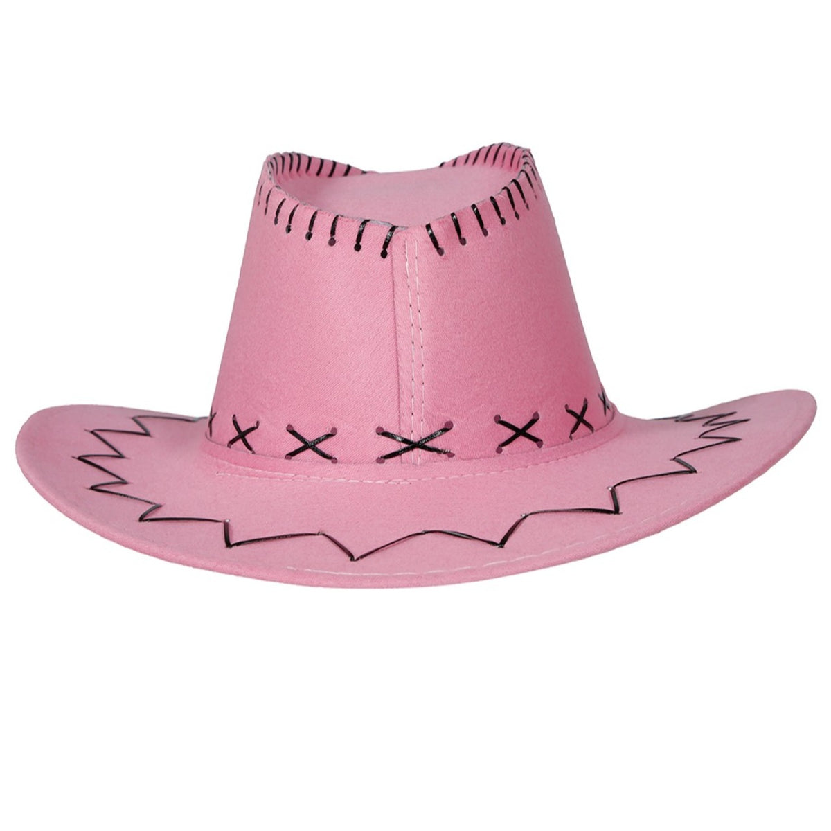 Cappello da cowboy rosa