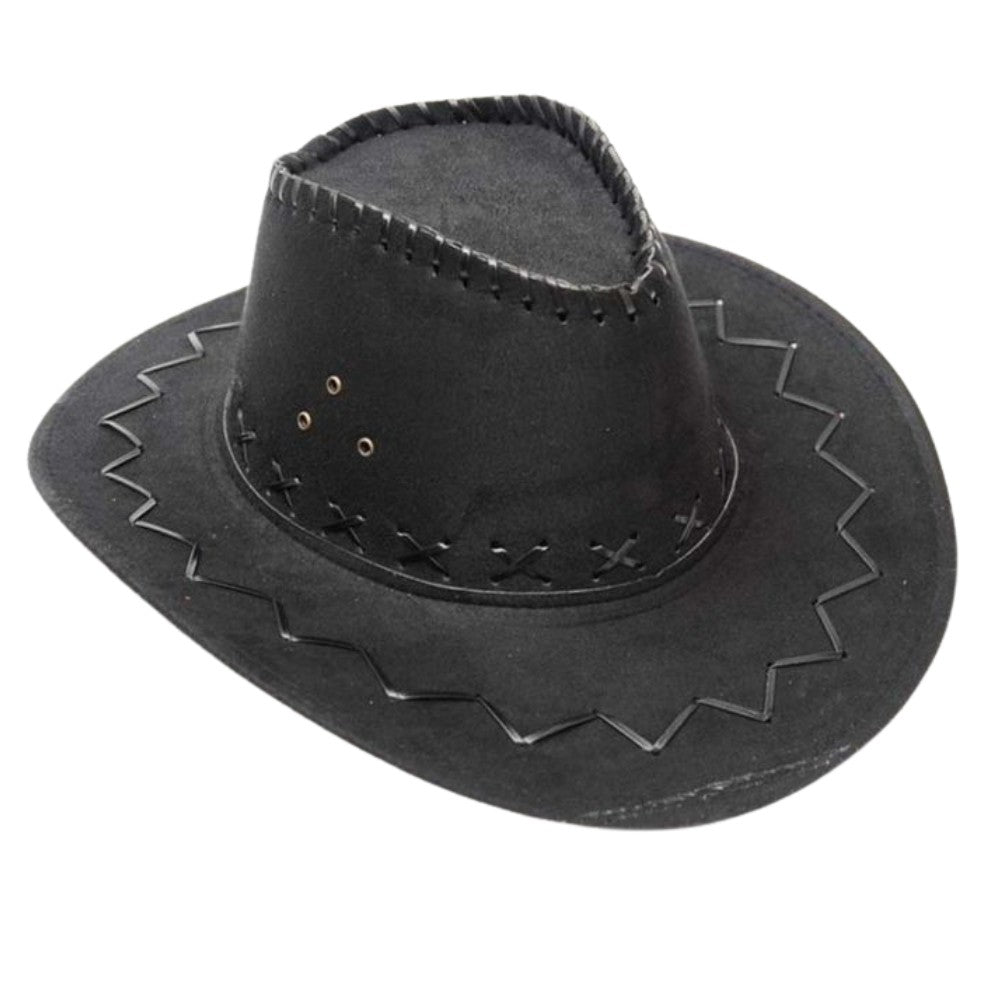 Cappello da cowboy nero per bambini