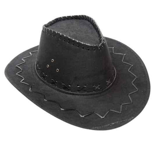 Cappello da cowboy nero per bambini