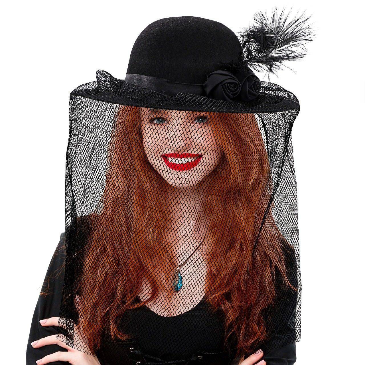 Cappello da vedova nera