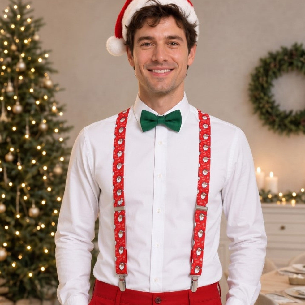 Bretelle di Natale Babbo Natale