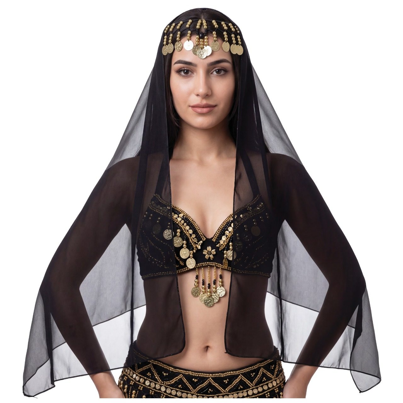 Copricapo da Danza del Ventre Nero
