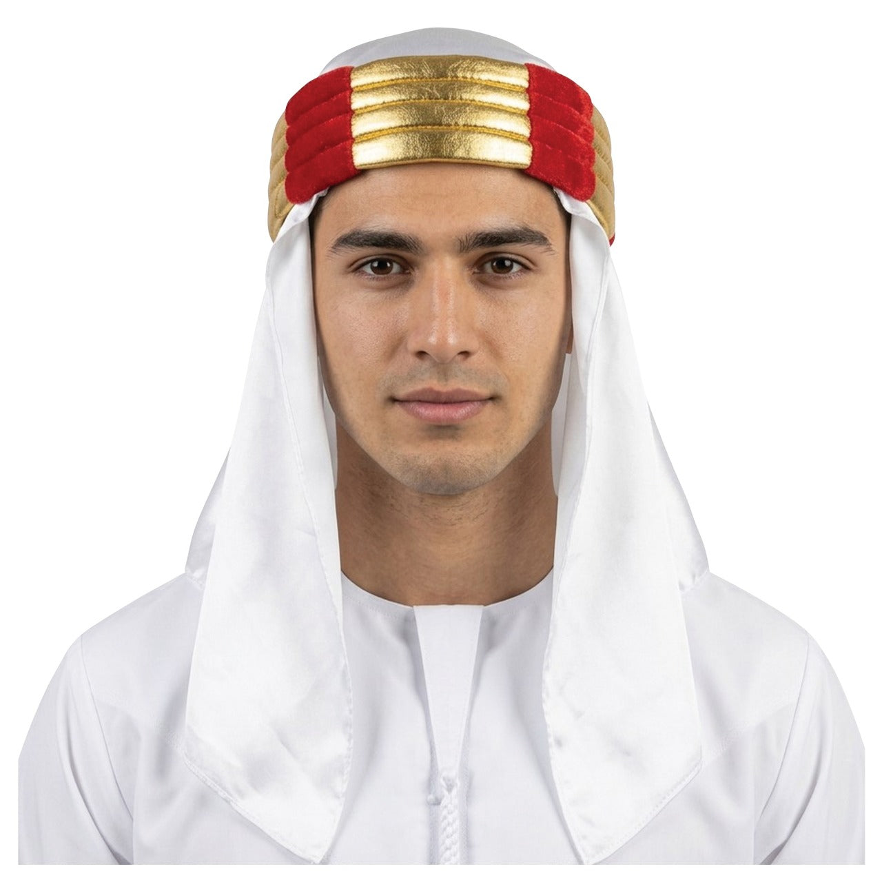 Turbante da Principe Arabo Bianco