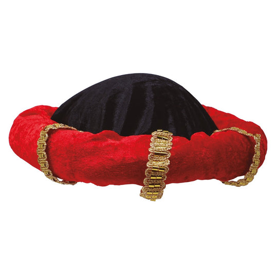 Turbante da Paggetto rosso eco