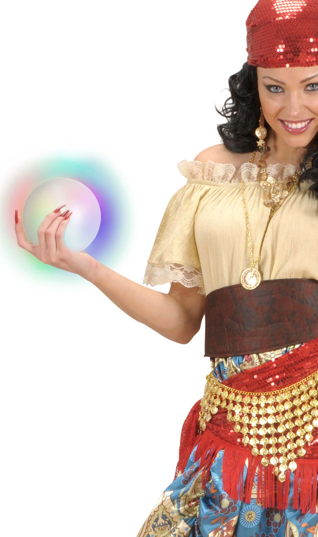 Palla di Vetro Luminosa