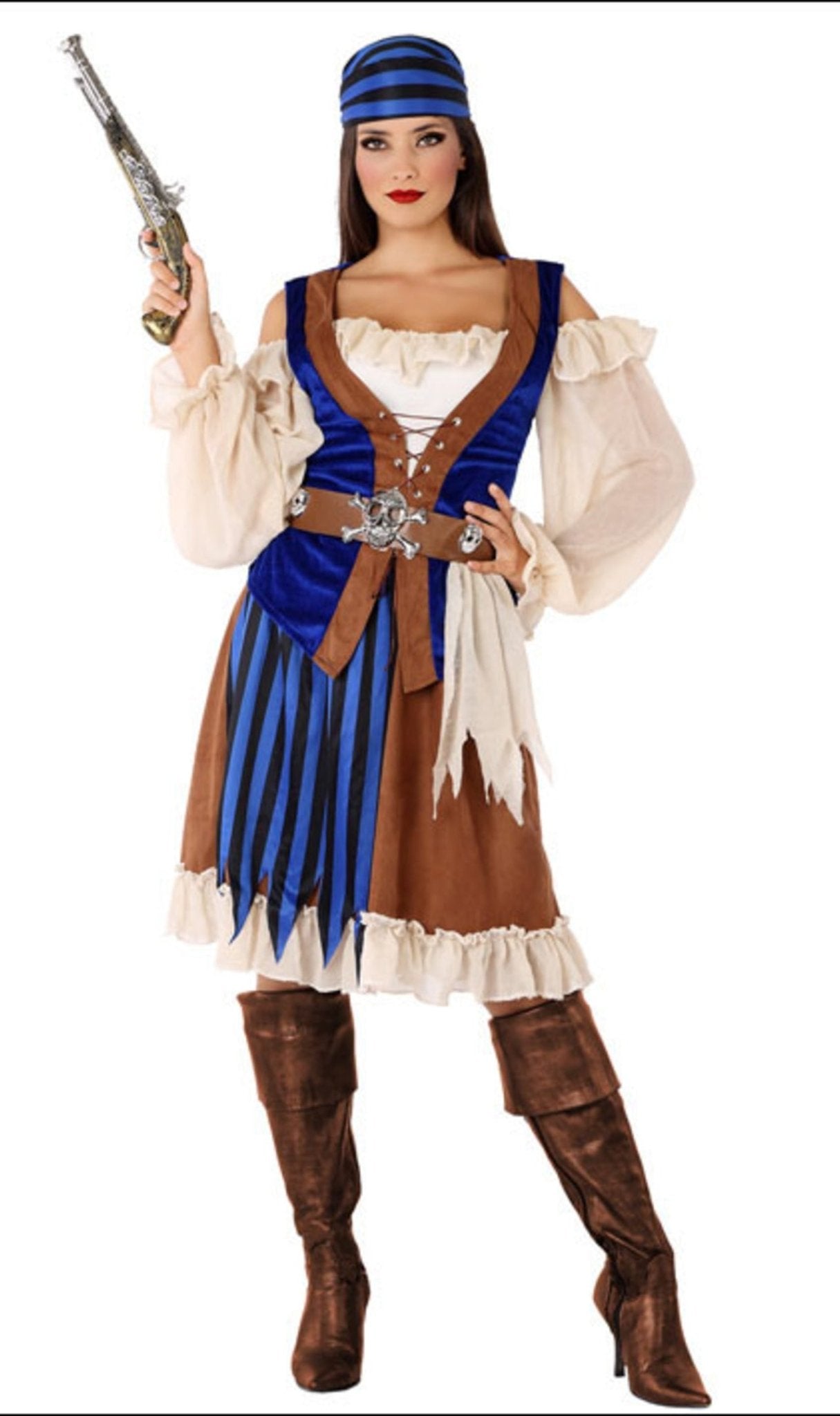 Costume da Piratessa Bucaniere per adulta