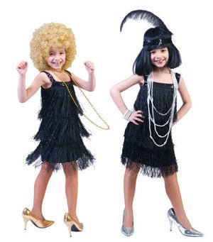 Rosa Vestito Di Carnevale Charleston Bambina Vestiti Di Carnevale