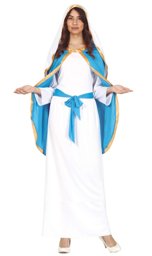 Costume da Santa Maria Vergine per donna