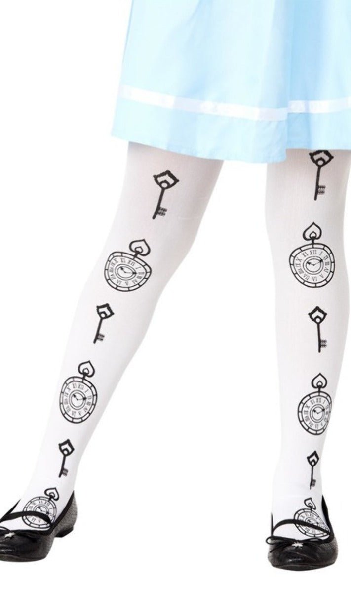 Collant Alice Orologi per bambini