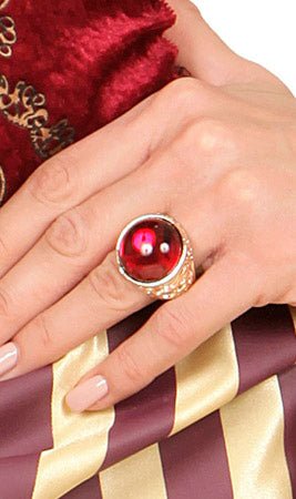 Anello Dorato Pietra