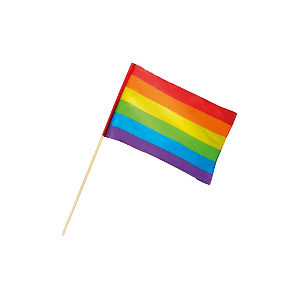 Bandera Arcoíris con Rayas | Don Disfraz