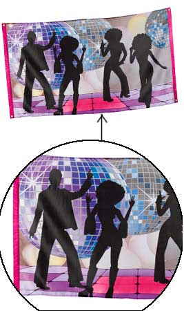 Bandiera Disco Sagome