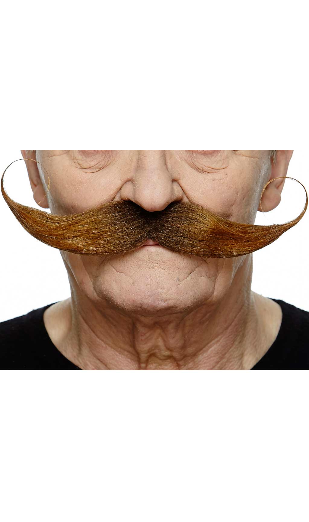 Baffi Castani Professionali 073-LA