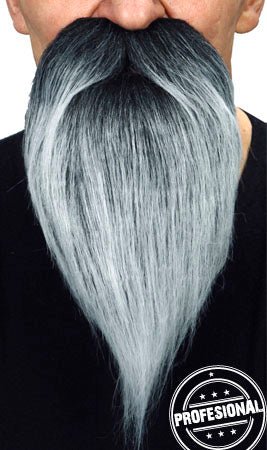 Baffi e Barba Brizzolati Professionali 034-LF