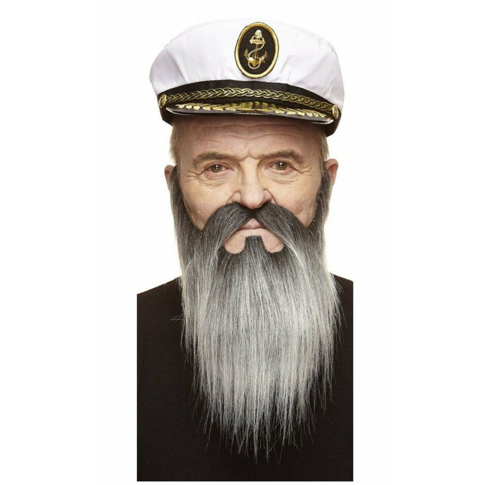 Bigote y Barba Canas Profesional 146-LF | Don Disfraz
