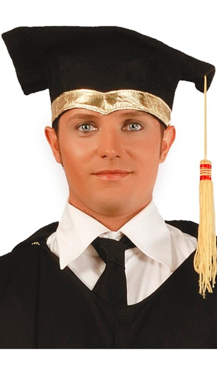Cappello per Laureato Dorato