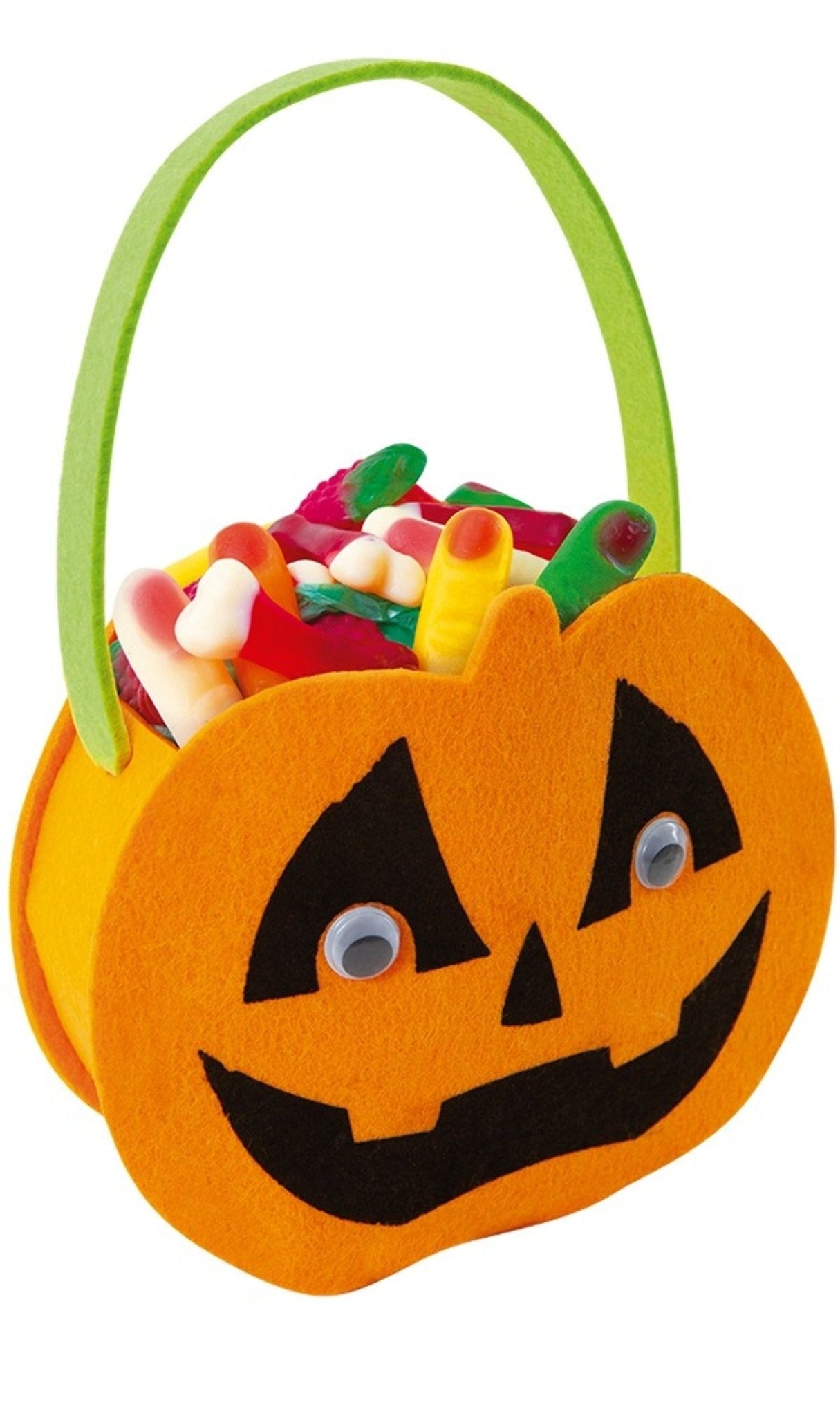 Portacaramelle a forma di zucca