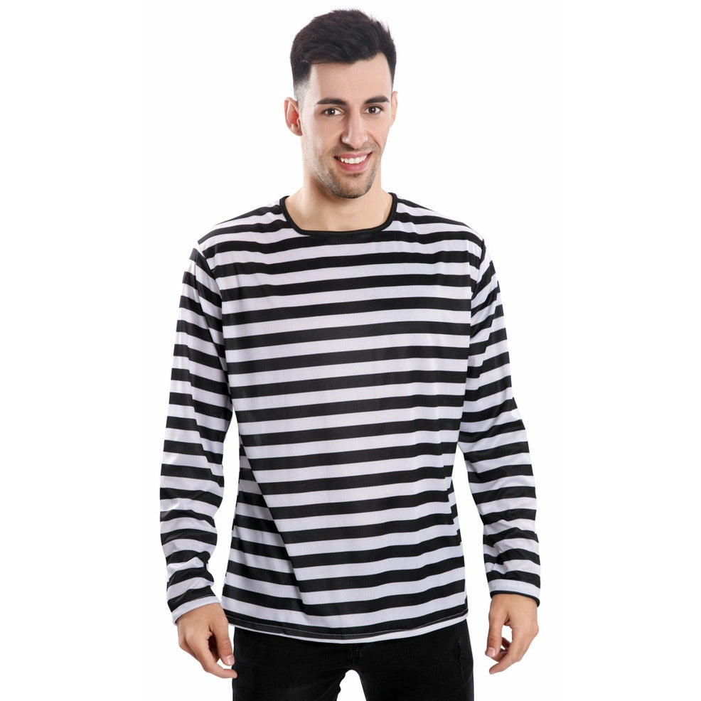 Camiseta de Rayas Negras | Don Disfraz