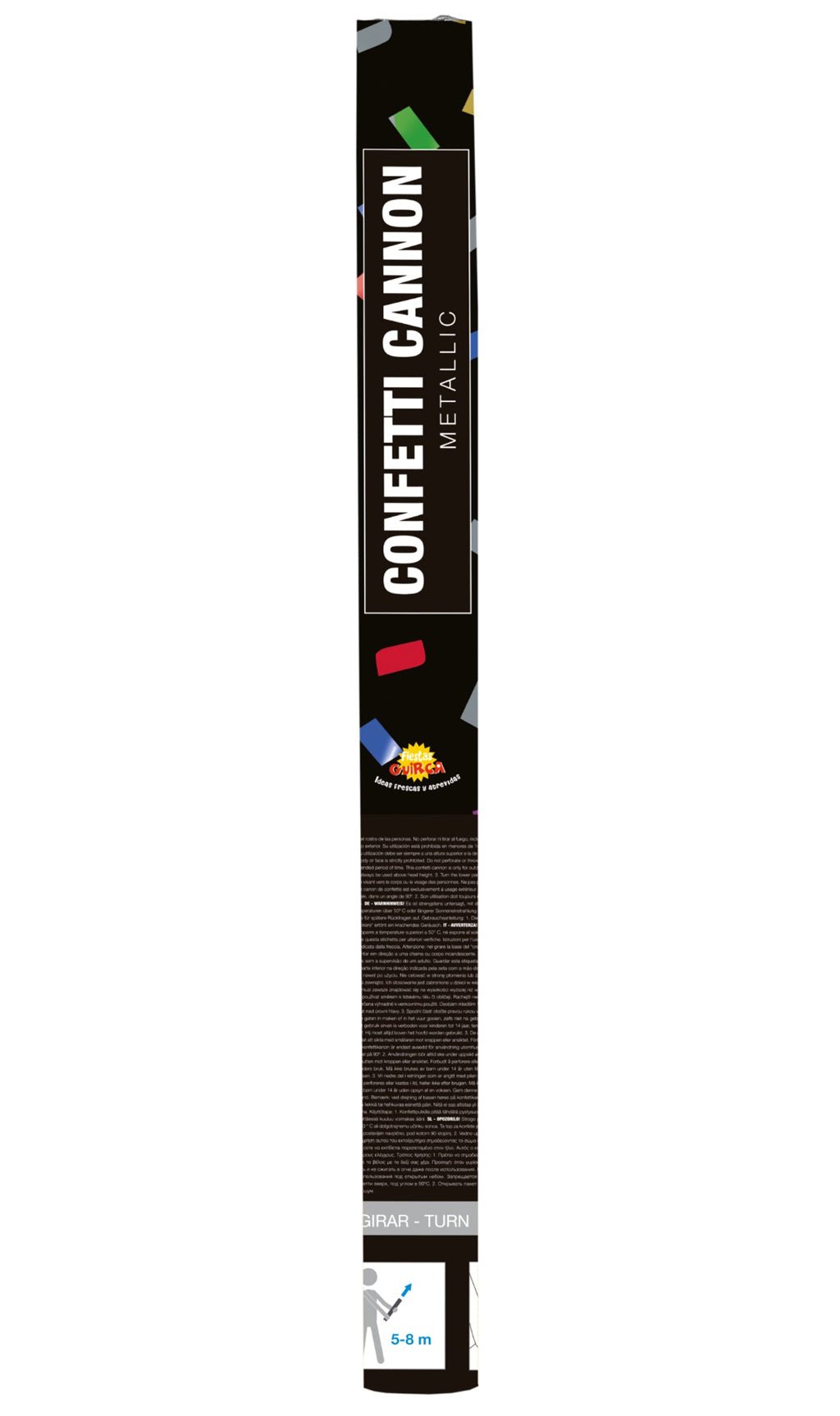 Cannone Coriandoli Multicolore Confeti Métalisé