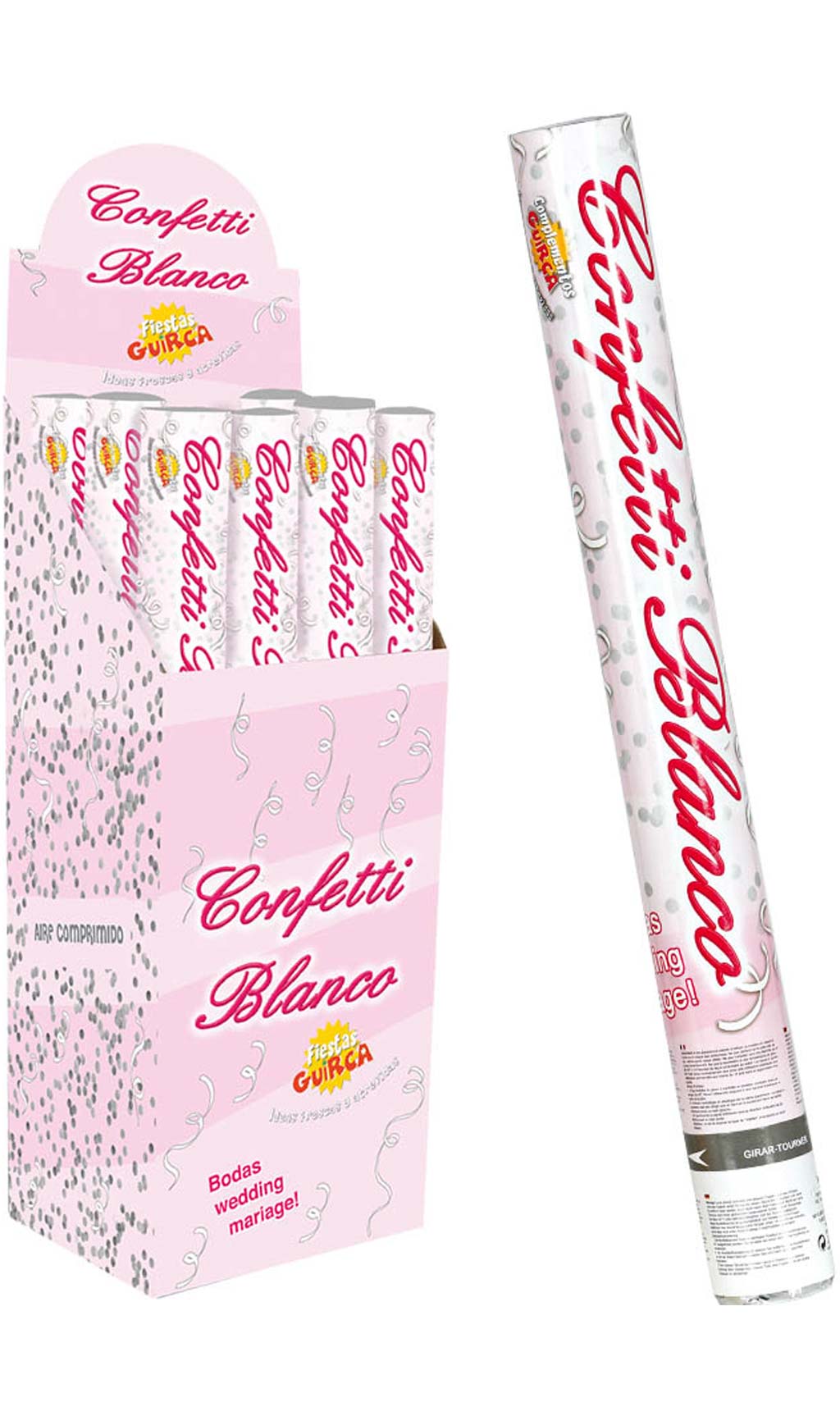 Cannone Coriandoli Argentato