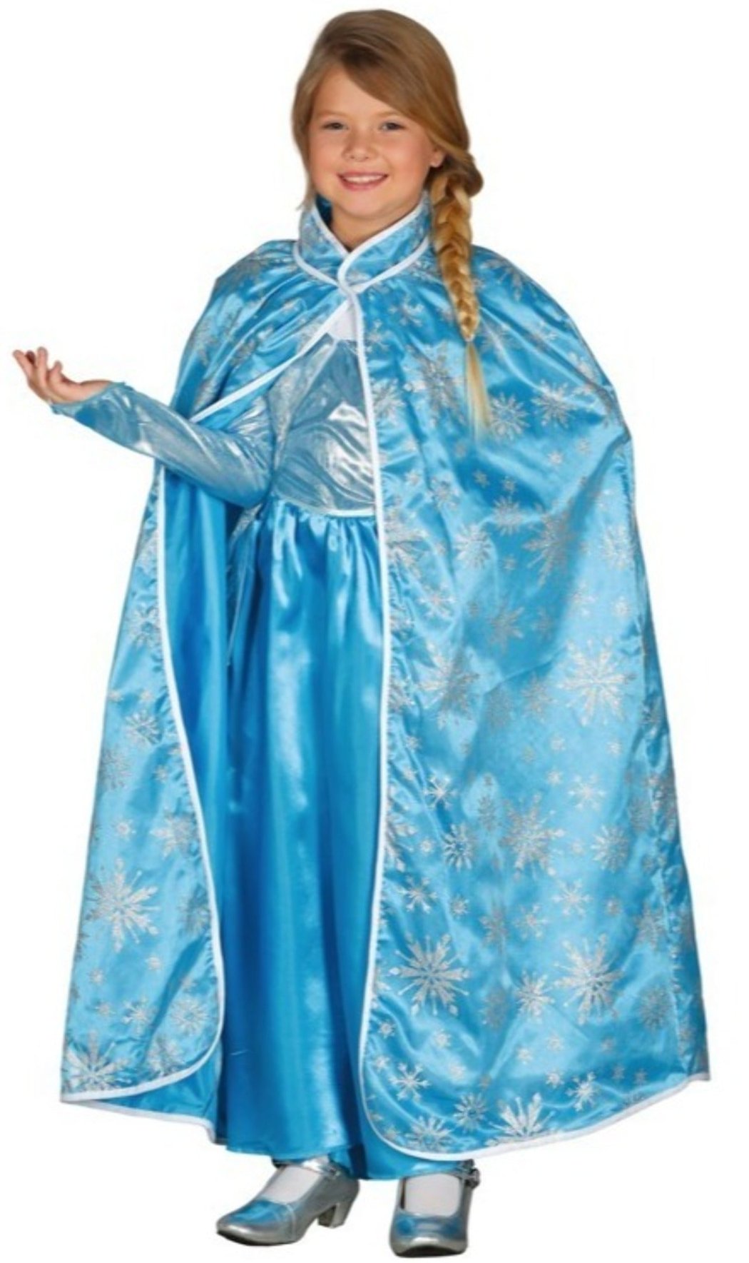 Mantello da Principessa Elsa per bambini