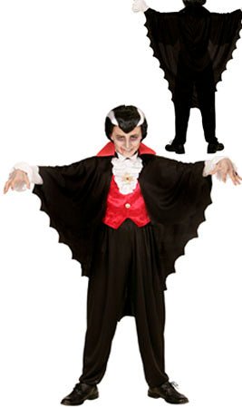 Capa Vampiro Ondas infantil I Don Disfraz