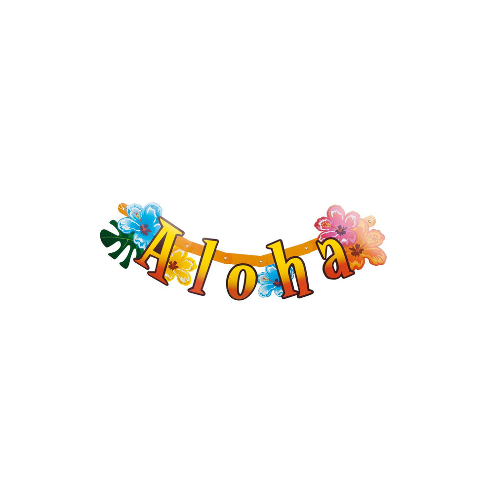 Cartel Hawaiano Aloha | Don Disfraz