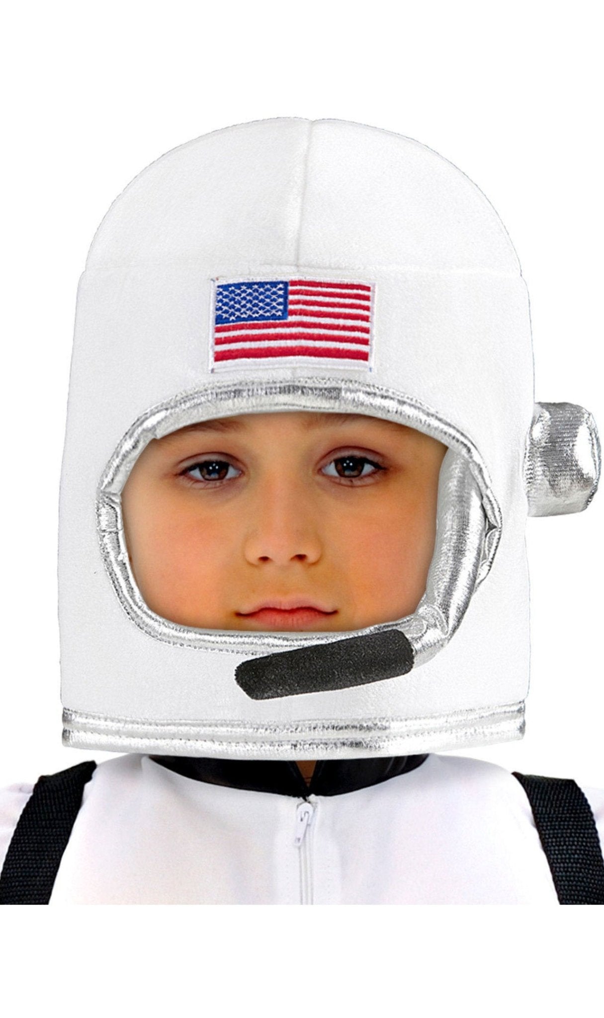 Casco da astronauta cosmonauta spaziale bambino in plastica