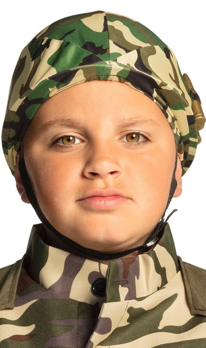 Elmetto militare per bambini
