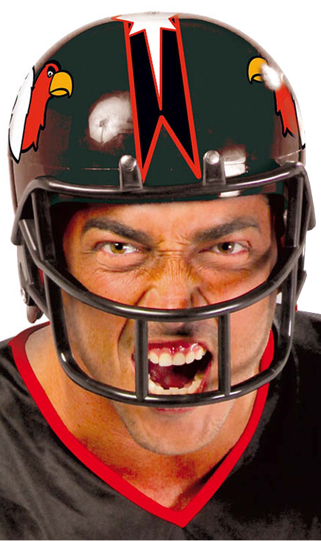 Casco da rugby con bandiera da calcio, copricapo imbottito regolabile in guscio morbido, protezione per la testa, per bambini e ragazzi Casco da rugby con bandiera da calcio, copricapo imbottito regolabile in guscio morbido, protezione per la testa, per bambini e ragazzi